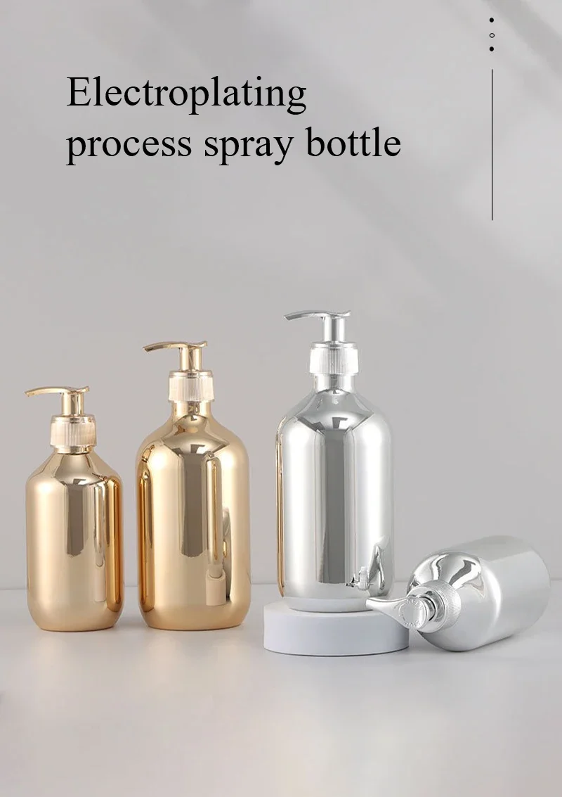 500ml Bathroom Soap Dispensers Refillable Lotion Shampoo Shower Gel Holder Portable Travel Dispenser Empty Bath Pump Bottle