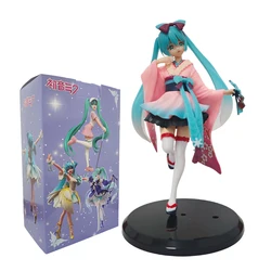 Hatsune Miku Anime Character Figure - Lovely Japanese Style Cute Girl Handmade PVC Ornament (With box)
