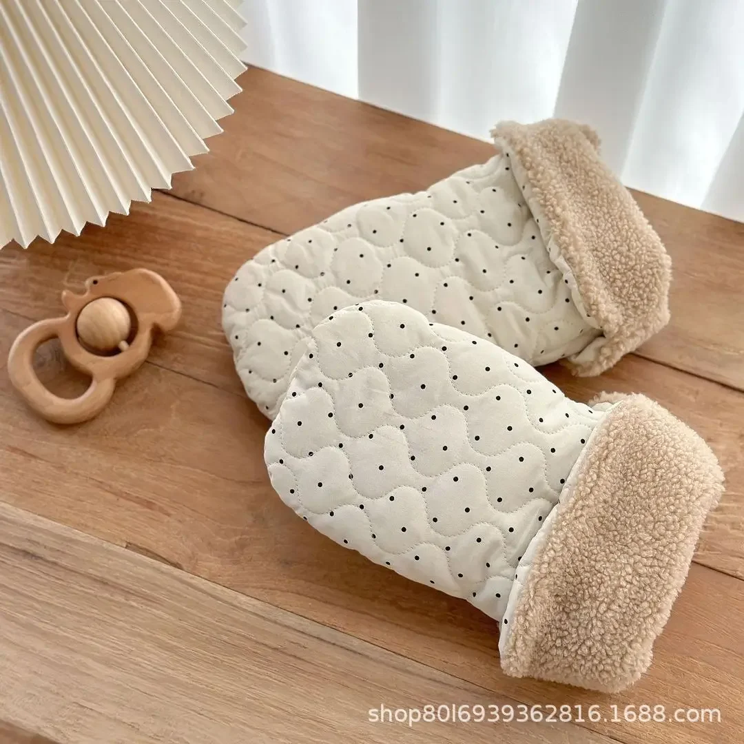 1/Set Winter Warm Stroller Gloves Waterproof Gloves Pram Accessory Stroller Mittens Mother Thicken Warm Gloves Hand Muff Mittens