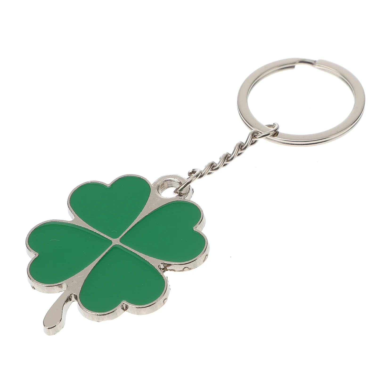 

Ring Key Holder Chain Keyring Backpack Locator StPatrick Day Gift Shamrock Miss
