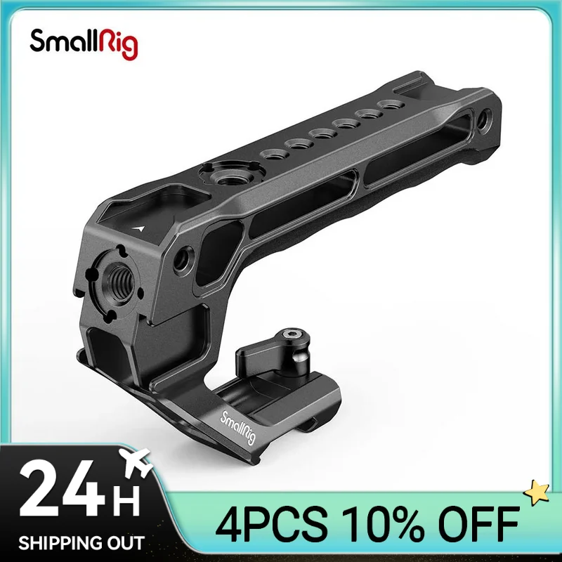 Smallrig Nato Top Handle Lite Con Impugnatura Per Fotocamera Portatile Per Scarpe Fredde Per Shoot Adatta Per Sony Per Canon Per Nikon Camera Cage 376