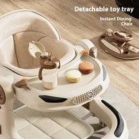 Trotteur pour bébé 4 en 1, hauteur réglable, jouet anti-renversement, centre d'activité pliable pour nourrissons de 6 à 18 mois 6