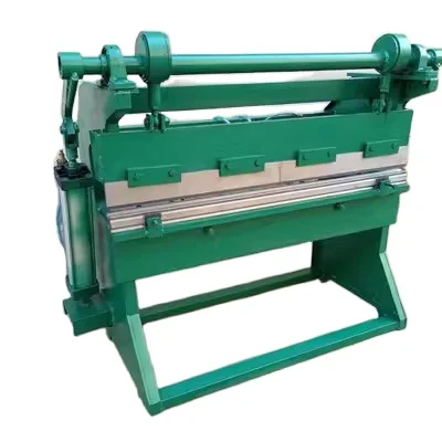 

Manual sheet bending machine
