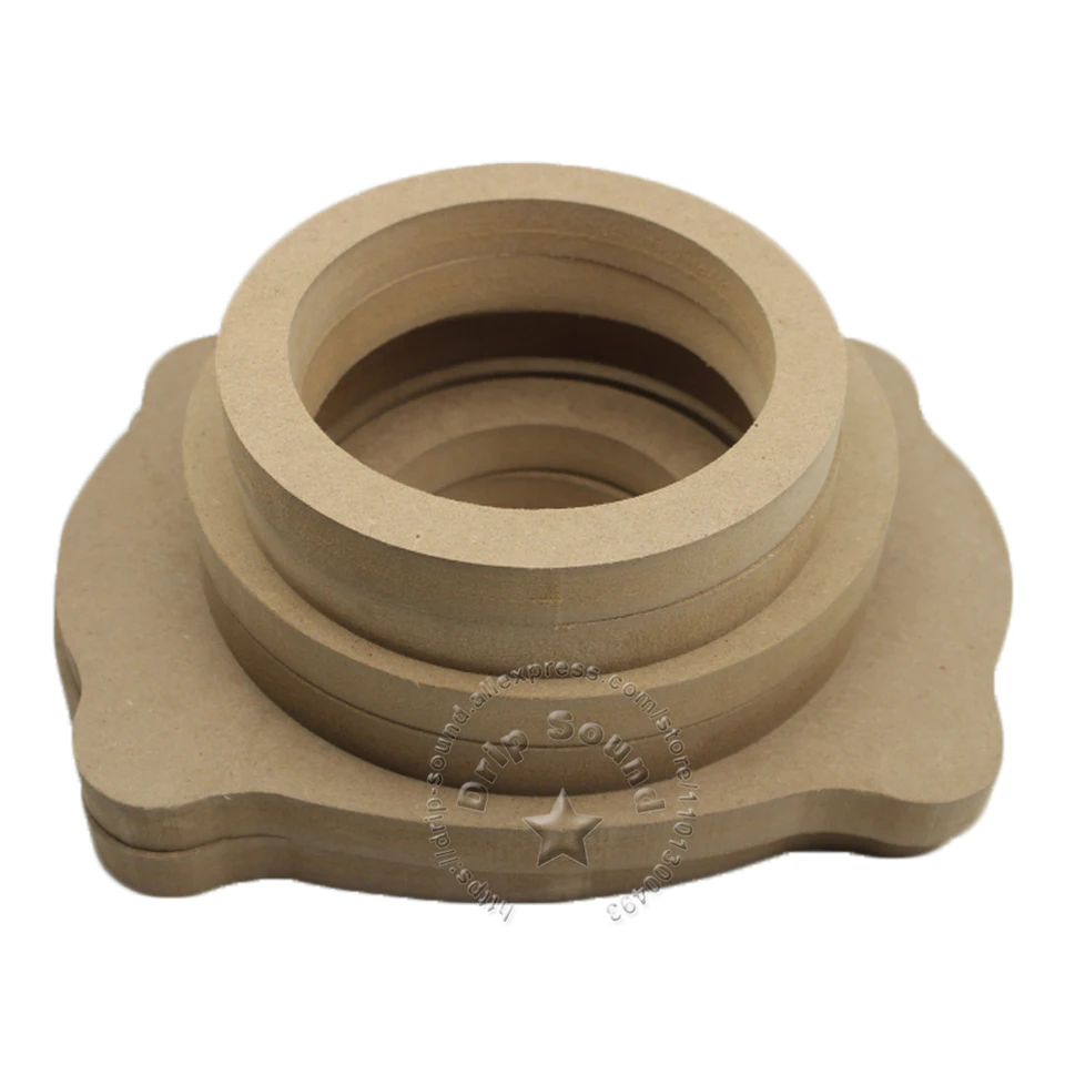Anelli Distanziatori Per Altoparlanti Auto 6,5 Pollici | 2 Pezzi In ABS | Compatibili Con Magotan, Passat, Phaeton E Altri Modelli VW - 3