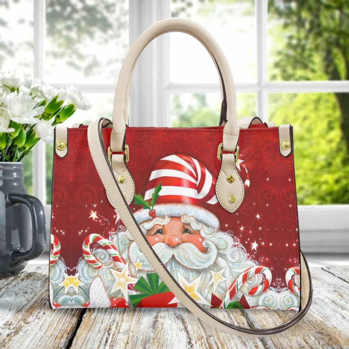 Designer Tote Bags for Women - Christmas