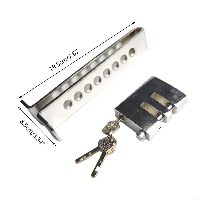 77HF Car Clutch Lock Universal Auto Brake Pedal Throttle Accelerator Security Lock