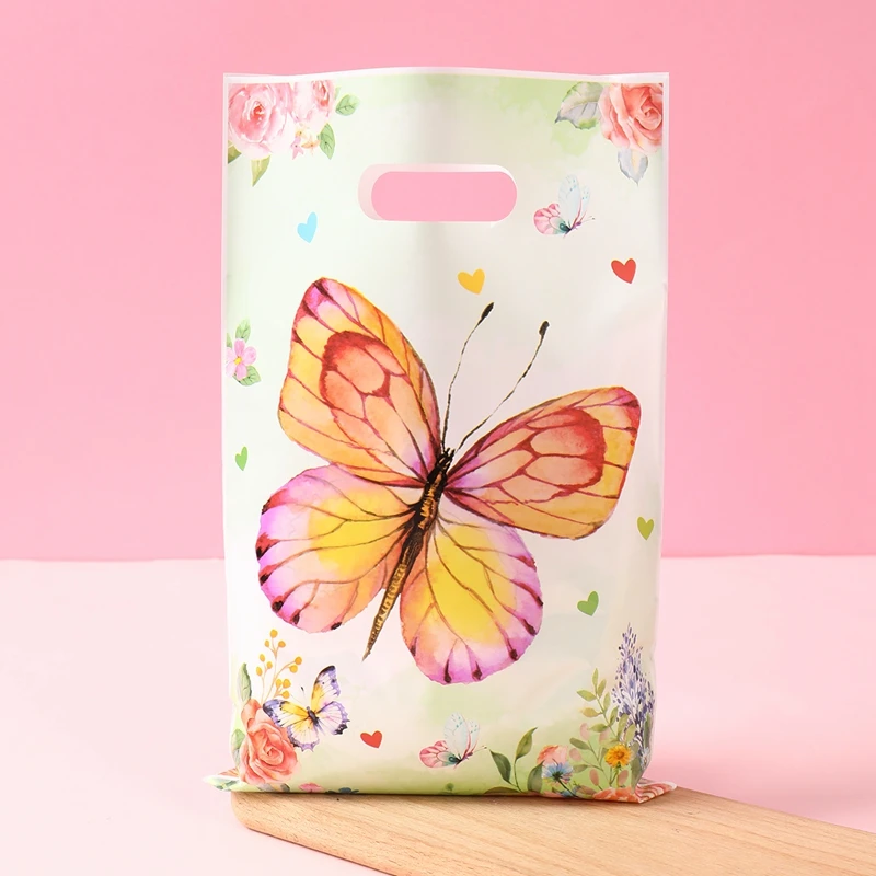 Blumen-Schmetterlings-Handtasche, Geburtstag, Hochzeit, Party-Dekoration für Zuhause, Geschenk, Süßigkeitentüten, alles Gute zum Geburtstag, Babyparty, Partyzubehör – Detail 8