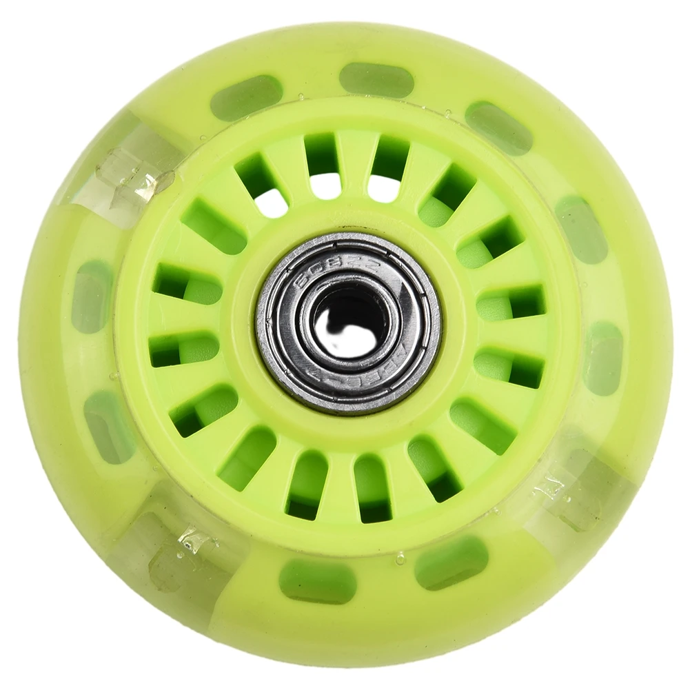 1PC Flash Rad Stumm Rad Für Blinklicht Auto Spielzeug Rad Kinder Roller Rad Blinkende Beleuchtung Rad Zubehör – Detail 40
