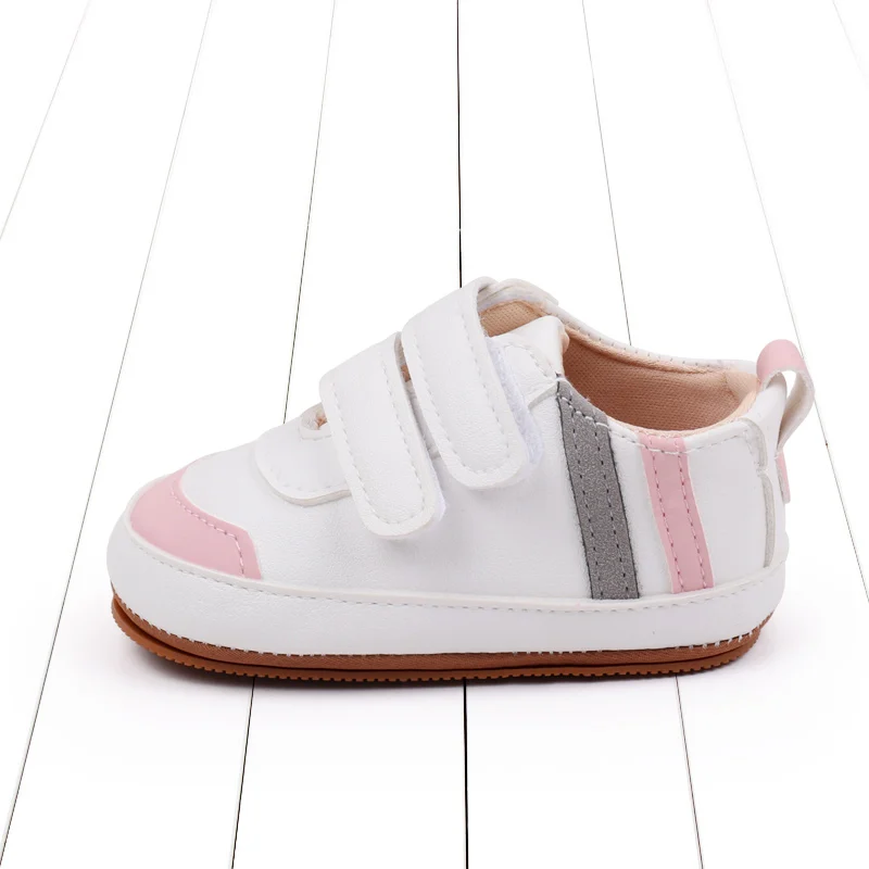 Baby Shoes Soft PU PVC High Quality Anti-slip Sole Newborn Toddler Prewalking Sneaker Spring and Autumn Style 2024 New  BXC3223 6