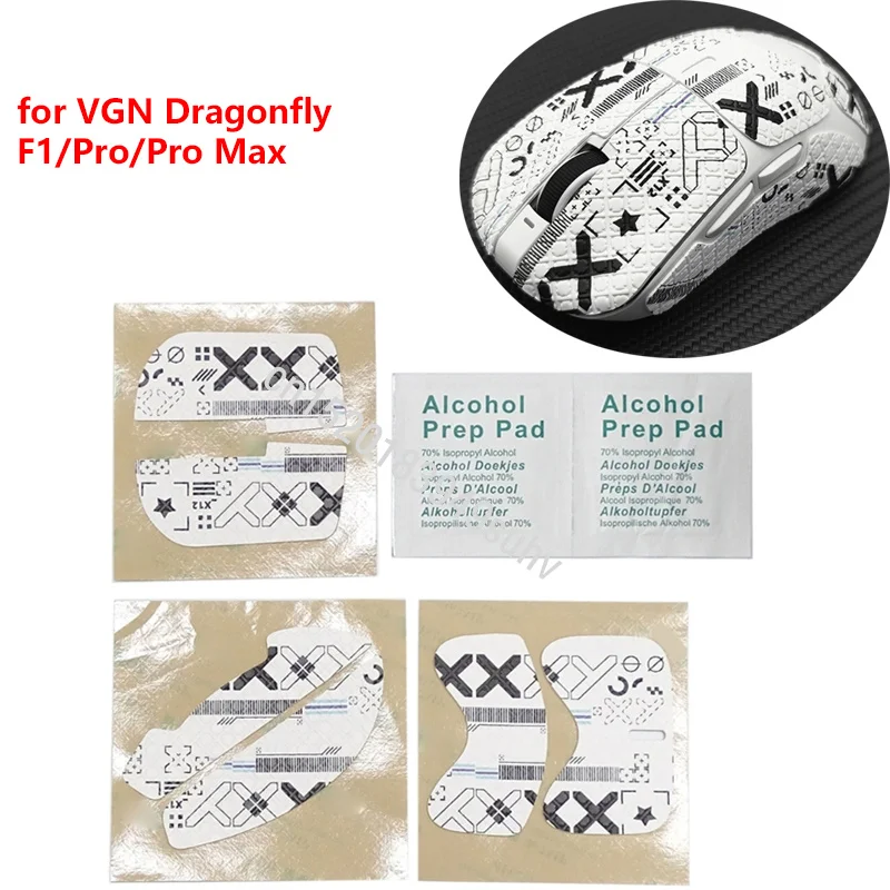 Sweat-Proof Mouse Grip Decals for Enhanced Gaming Precision
