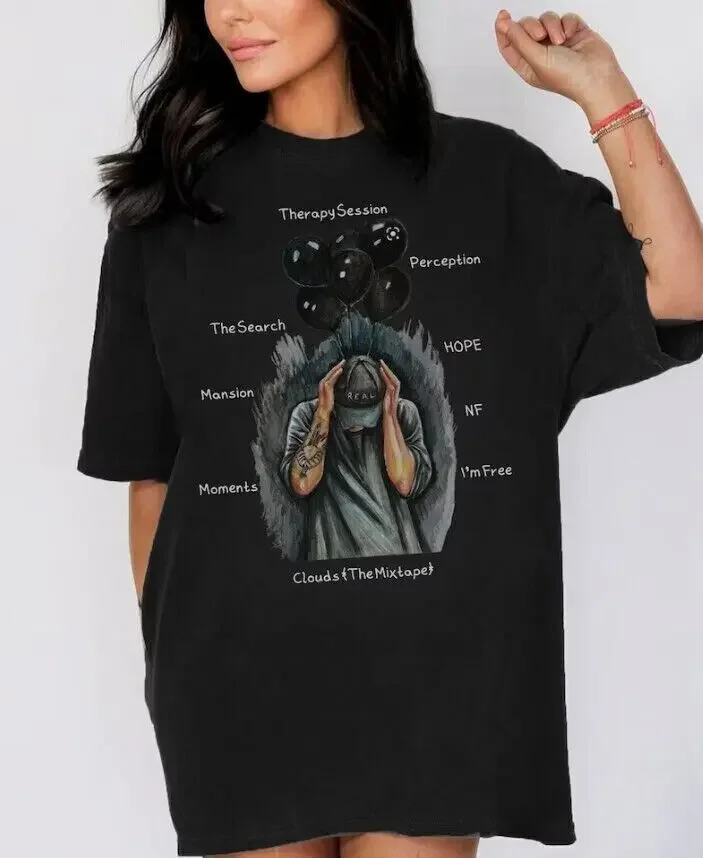 Maglietta Nf Hope, Maglietta Hope Album Tour Merch, Maglietta Nf Hope Tour 2023