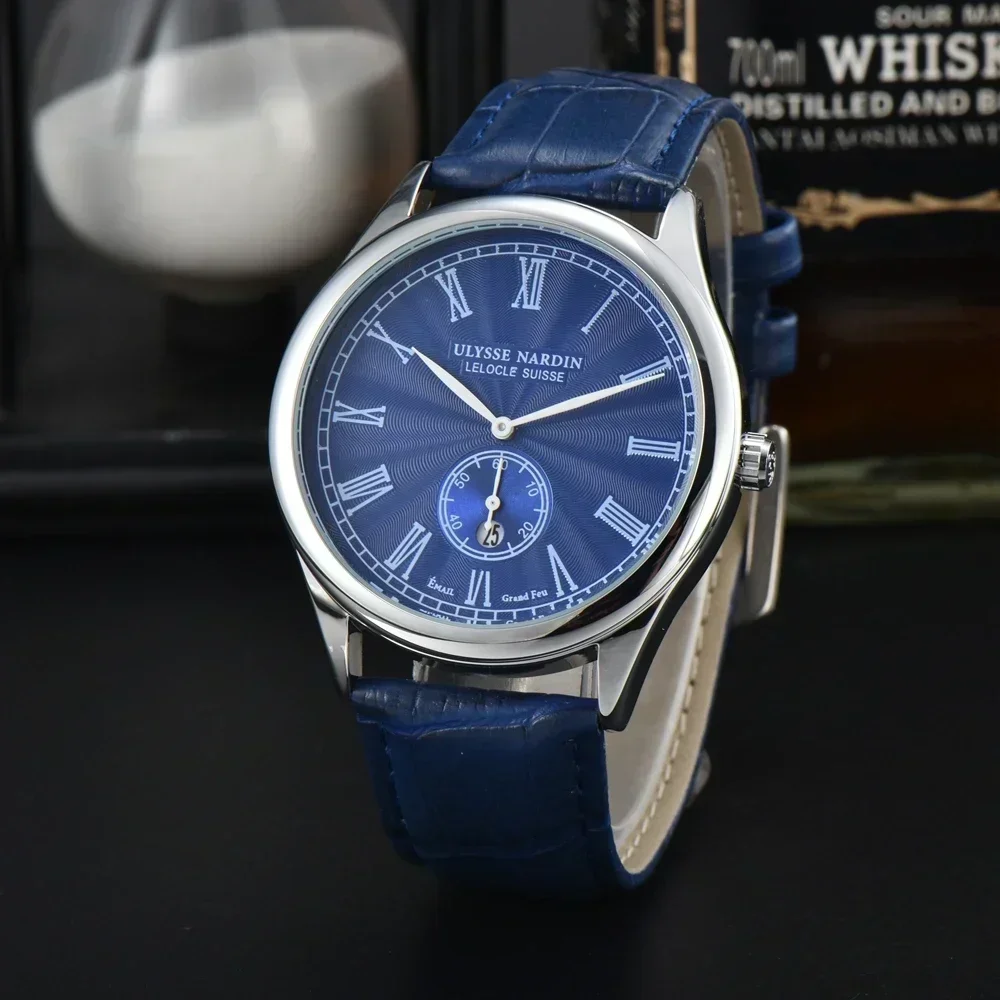 

Luxury Wathc Strap Delicate AAA Hand Dial Reproduction Fashion Casual Green Black Good Quality Mens Quartz Watch