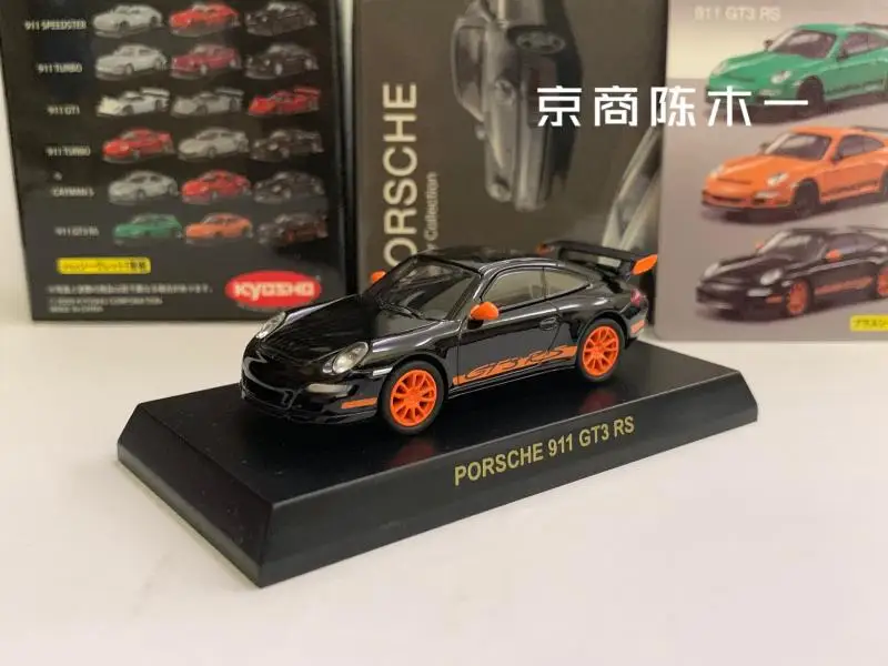 

KYOSHO 1:64 Porsche 911 GT3 RS 997 Collection die cast alloy trolley model ornaments gift toys