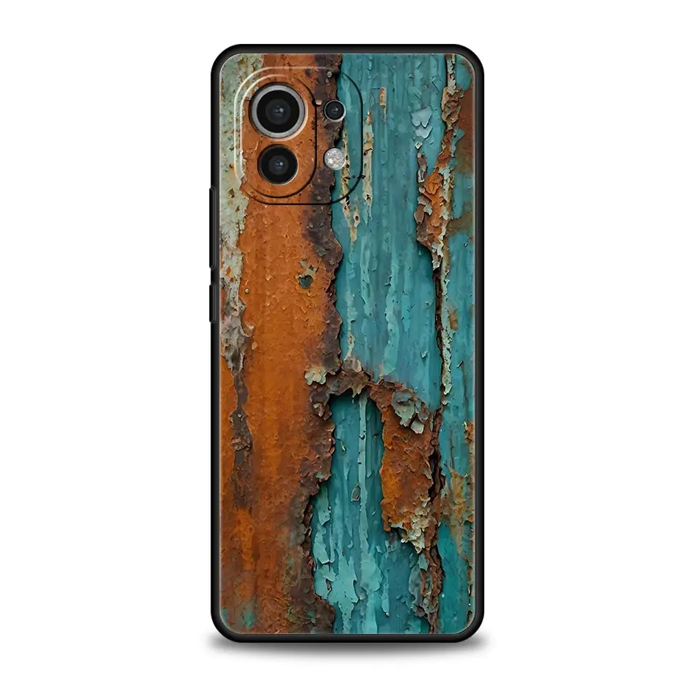 Vintage Industrial Style Rusty Phone Case Cover - Soft TPU