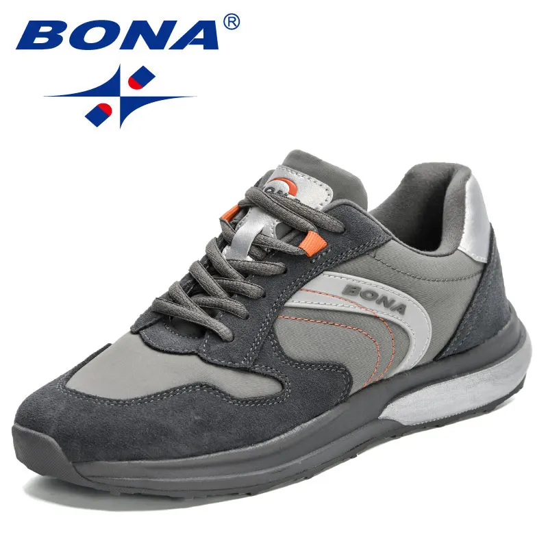 

BONA 2023 New Designers Lightweight and wear-resistant Action paring Running Shoes Men Sneakers Sport Shoes Athletic Walking Jo