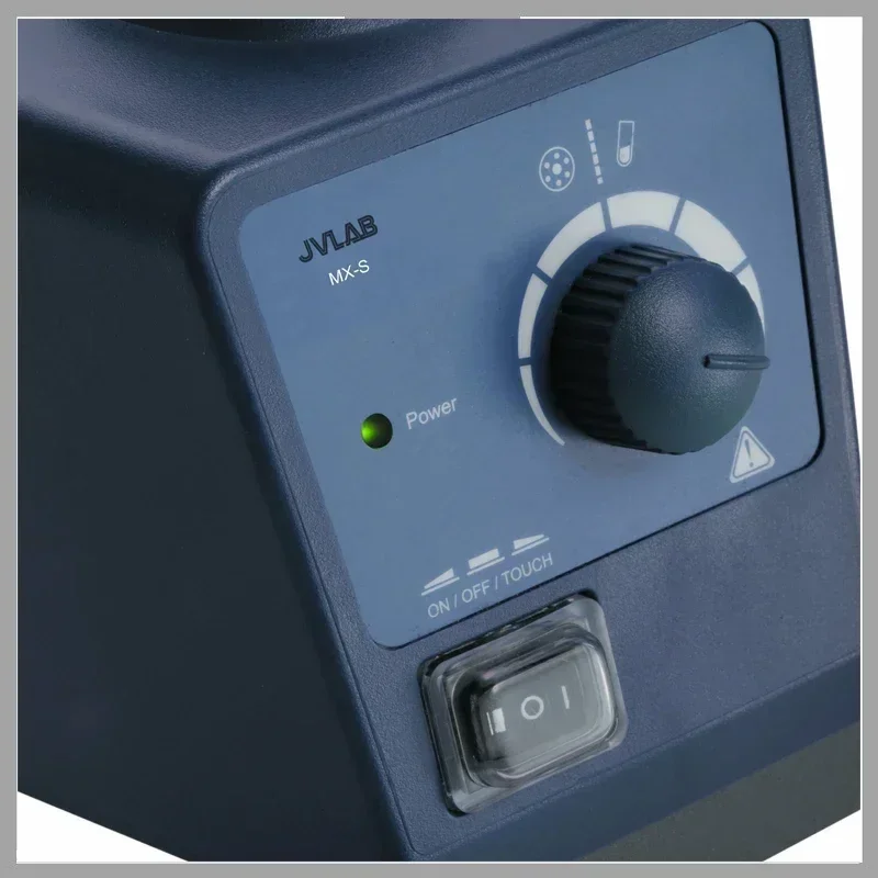 Vortex Mixer MX-S Adjustable Speed 0-3000 rpm Used For Various Mixing Applications With Optional Adapters Shaded Pole Motor
