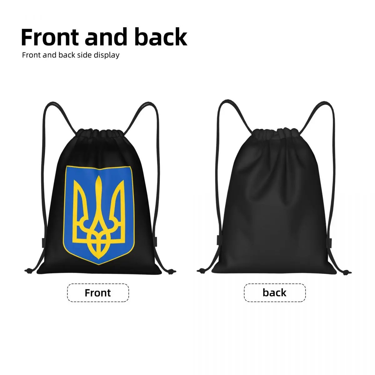Рисунок 3 - Украинский герб, сумки на шнурке,
