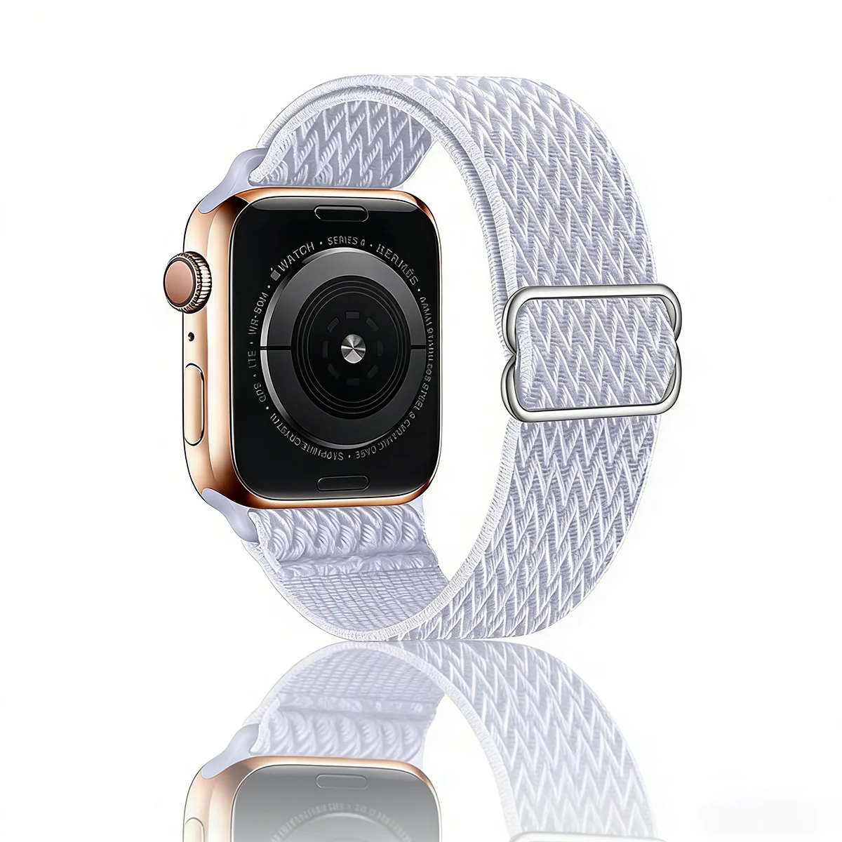 Adjustable Stretchy Nylon Sport Strap for Smartwatches - Unisex Design