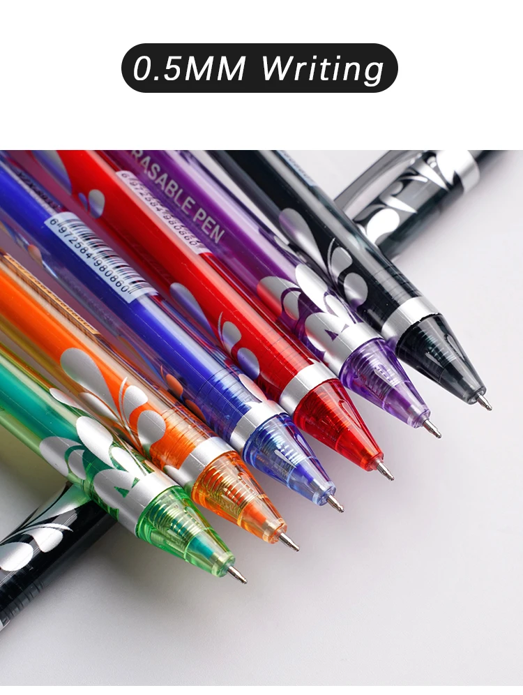 25 Ricariche Penne Gel Cancellabili - Rosso 0.5mm, Perfette Per Scuola - Foto 10