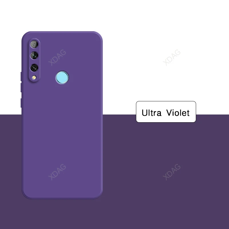 Luxury Shockproof Liquid Silicone Case with Lens Protection - Square Design
