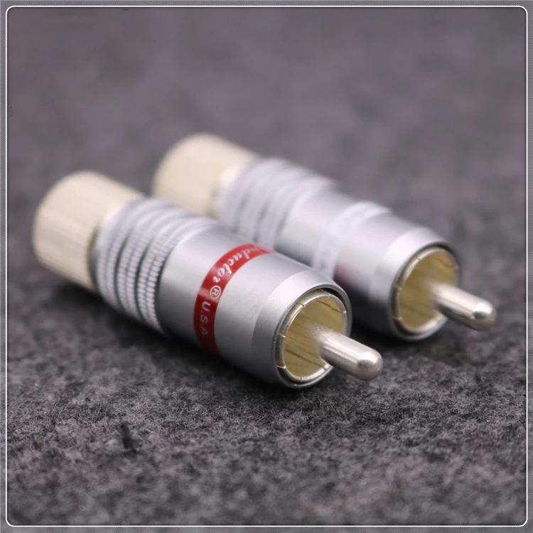 ̿ HIFI DIY ǹ    RCA ÷ ÷ Ŀ , ִ 8mm  ̺ ڵ