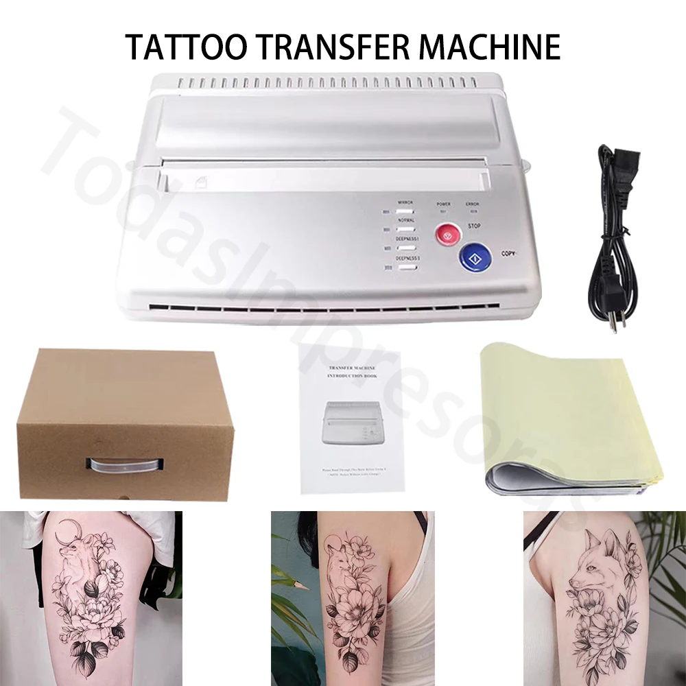 Professional Tattoo Stencil Maker Transfer Machine Flash Thermal Copier  Printer Supplies A4 Tool Paper Tatuaje Herramienta Papel - Printers -  AliExpress