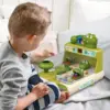 Miniature Pinball Games with Sounds & Light Dinosaur Themed  Shooting Game Classic Tabletop Games Halloween Xmas Gifts for Boys 6