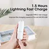 2000mAh Mini Portable Fan USB Rechargeable Cooler Collapsible Handheld Desktop Fan Quiet Foldable Office Home Handy Power Bank 5