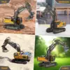 RC Excavator 1:20 Remote Control Truck 2.4G RC Crawler Engineering Vehicle Truck Radio Control Children's Day Christmas Gifts 3