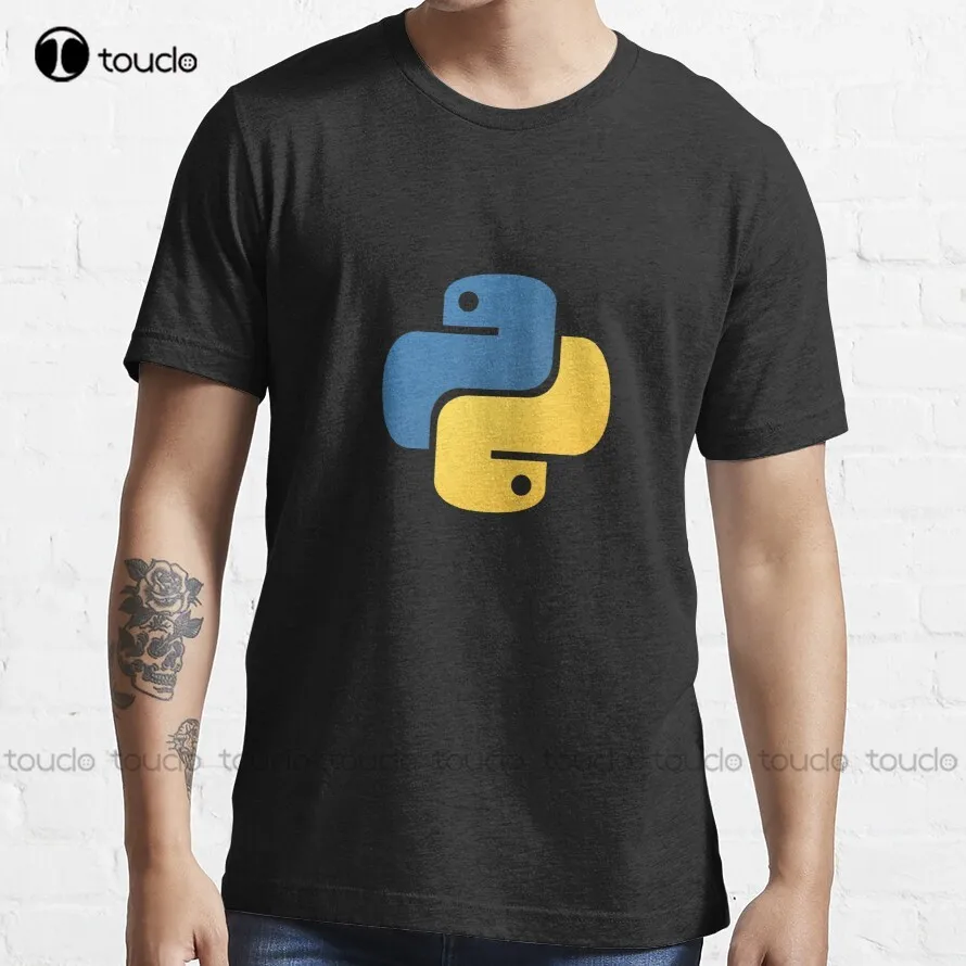 

Python Logo Merchandise Trend T-Shirt Skull Shirt Cotton Outdoor Simple Vintage Casual Tee Shirts Xs-5Xl Custom Gift New Popular