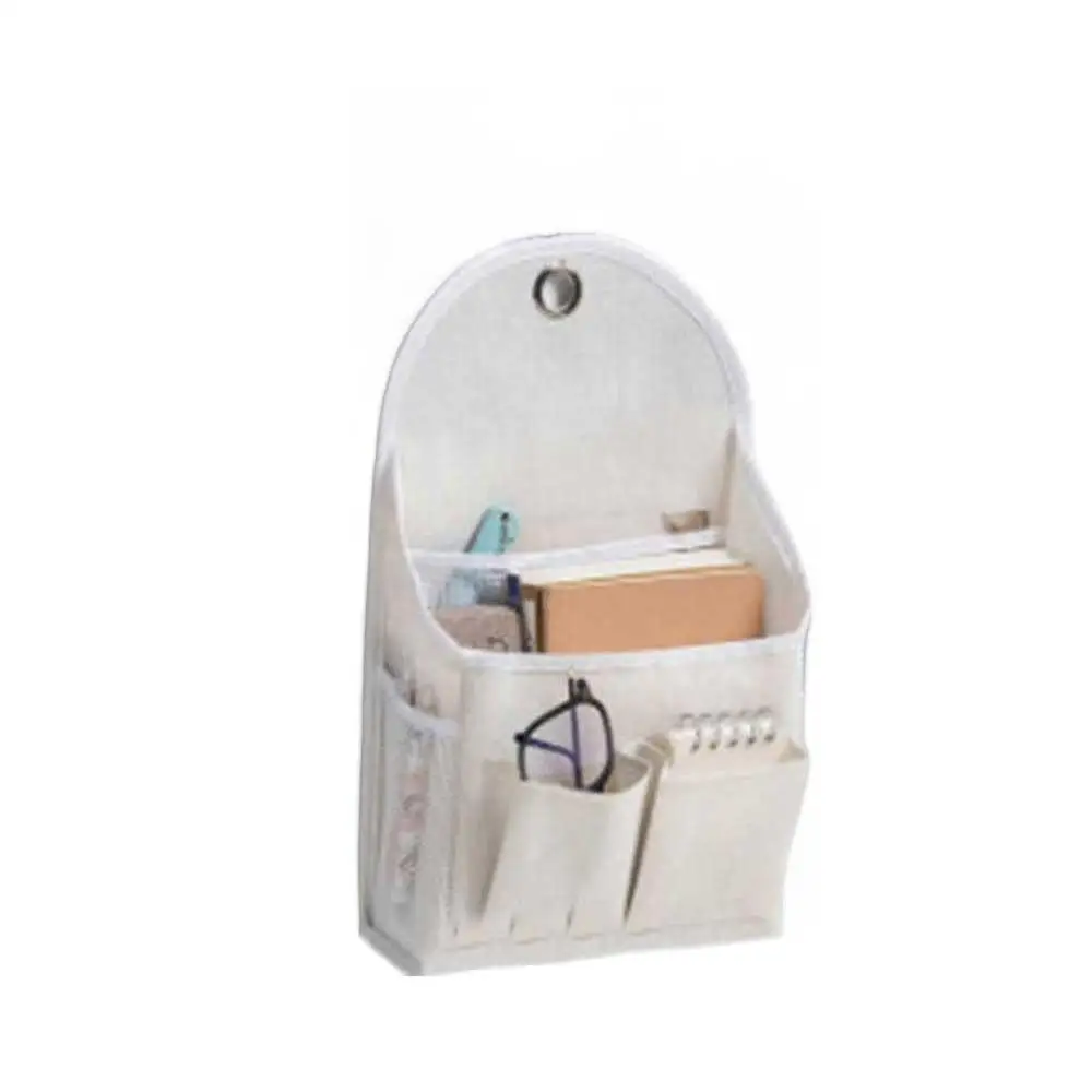 1/2/5PCS Household Water Proof Convenient Storage Cotton Linen Moisture-proof Hanging Bag Simple Elaborate Pattern