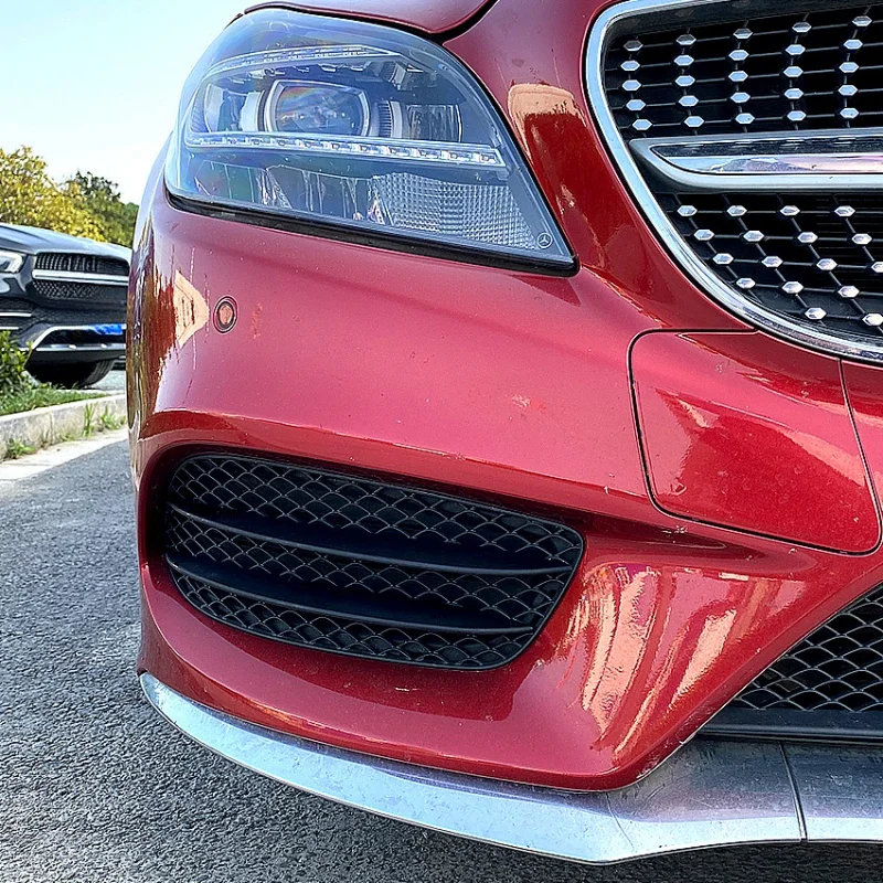 앞 범퍼 안개등 그릴 개조 자동차 액세서리 키트 도구, 메르세데스 벤츠 CLS C218 CLS260 300 AMG 15-17
