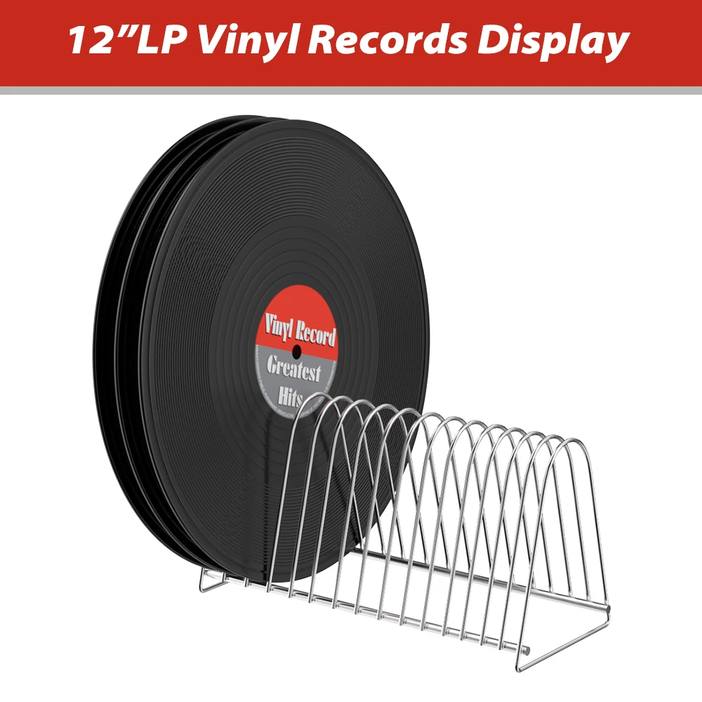 15 슬롯 비닐 레코드 EP LP CD 잡지 스토리지 랙 앨범 디스플레이 랙 수직 크리 에이 티브 유럽 미술 컬렉션