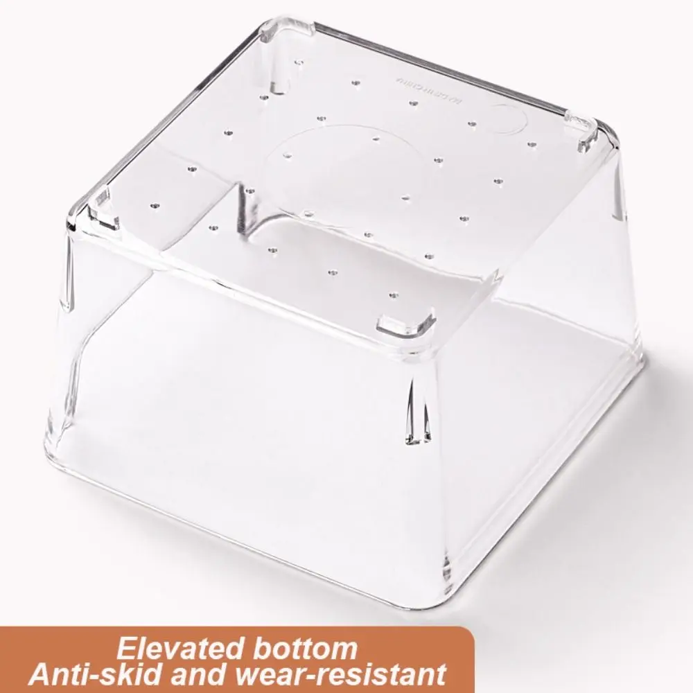 Simple Transparent Note Storage Box Acrylic Waterproof Drawer Separate Storage Case For Students Desktop Organizer stationery organizer,stationery storage box