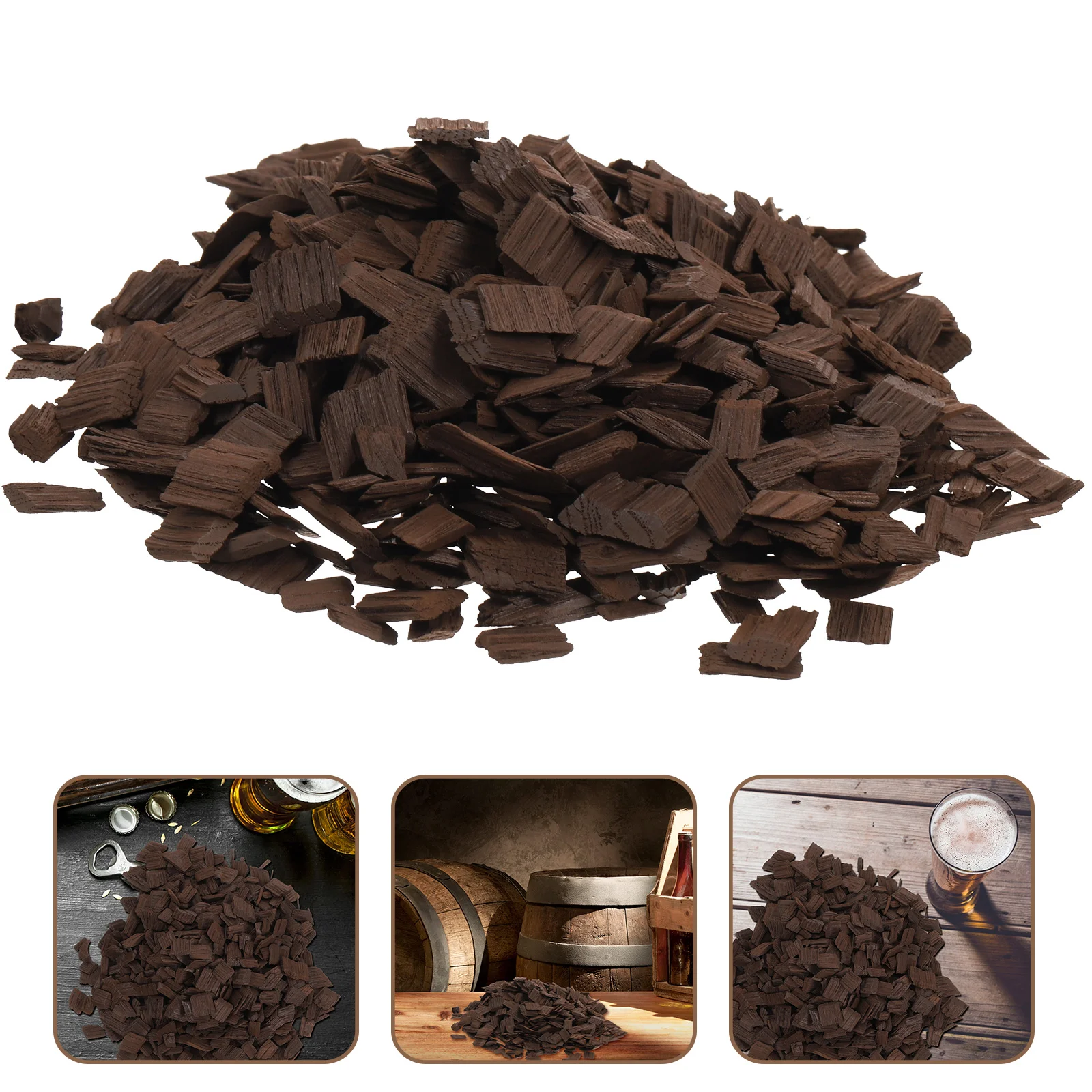 

1 Pack Aging Chips Red Wood Chips Home Brewing Supplies(Heavy Toasted)