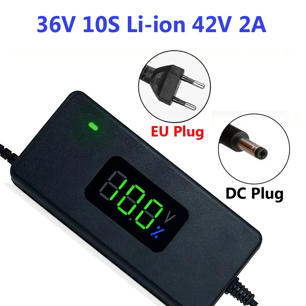 Enhanced Smart Battery Charger with LED Display