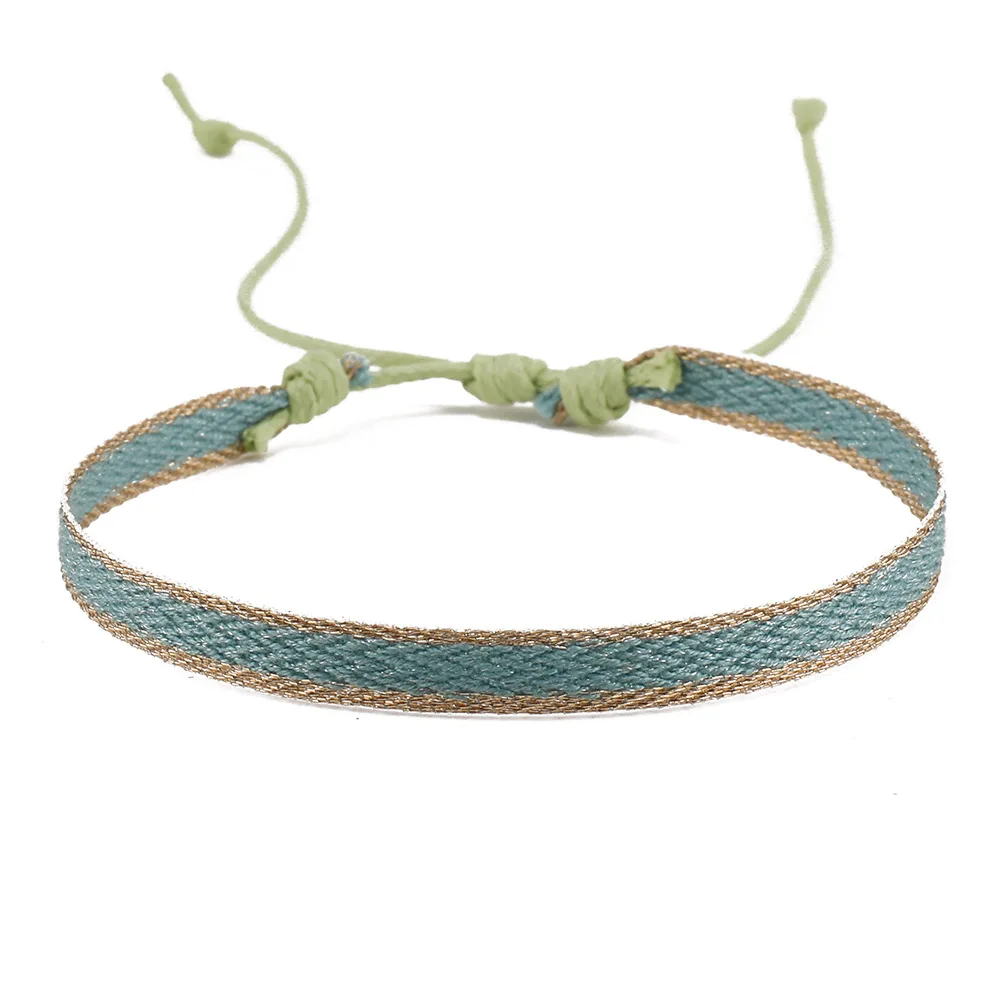 Vintage Nepal Tibetan Weaved Lucky Fabric Bracelet for Women Men Colorful Ethnic Friendship Cloth Bracelet Jewelry cloth braided bracelet