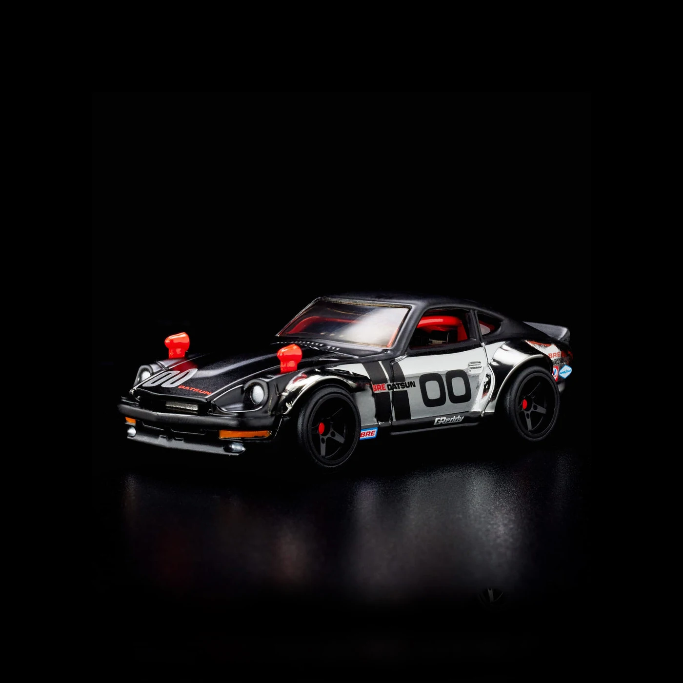 

2023 Hot Wheels RLC 1:64 BRE Custom '72 Datsun 240Z limited collection of die cast alloy trolley model ornaments