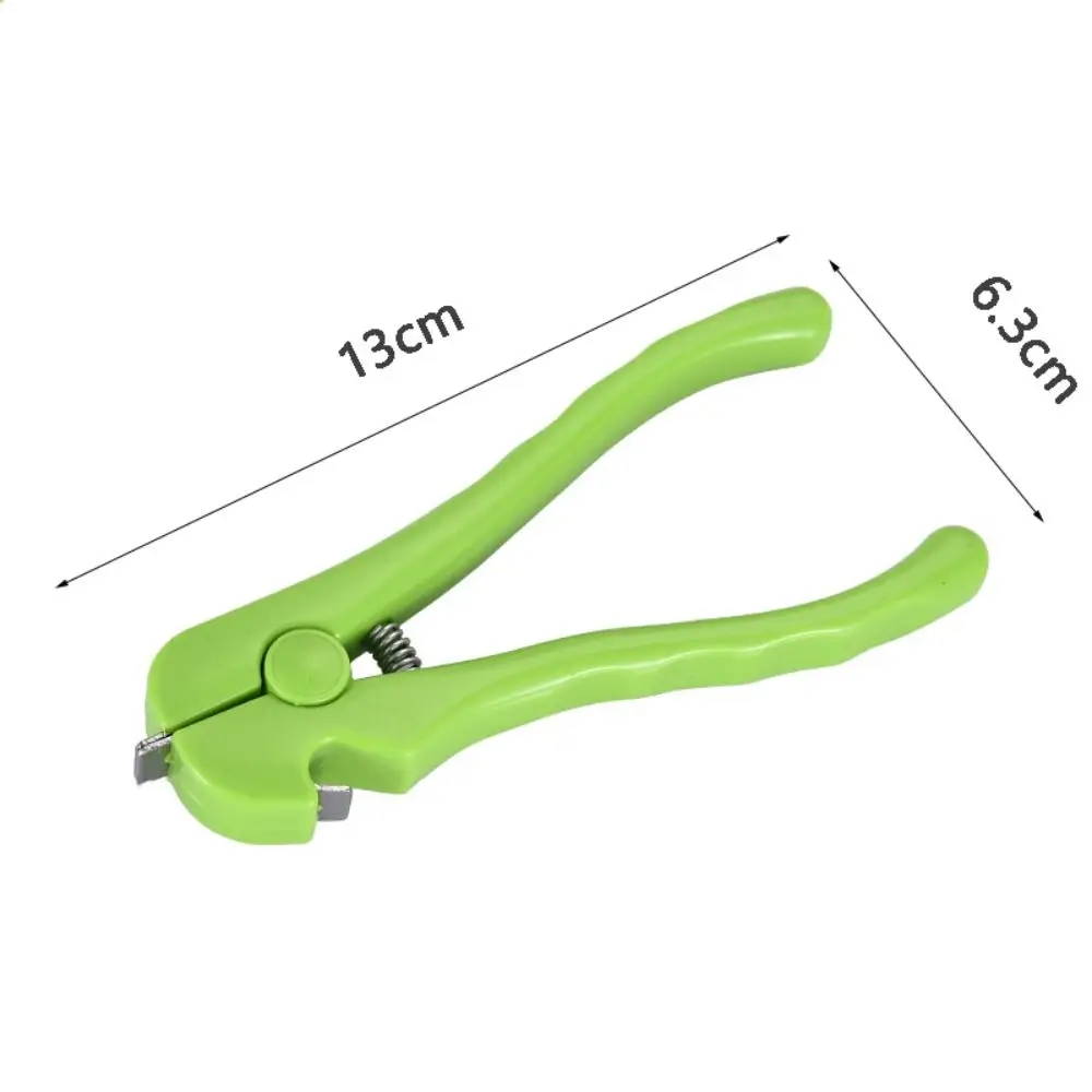 Plastic Handle Oyster Shell Opening Clamps Spring Load Labor-saving Crab Oyster Scallop Opener with Bottle Opener Professional