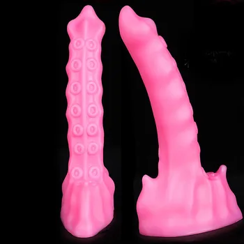 20cm octopus tentacles Penis Realistic Suction Cup Adult Silicone Anal Plug Monster Dildo Sex Toys for Women Masturbation 5