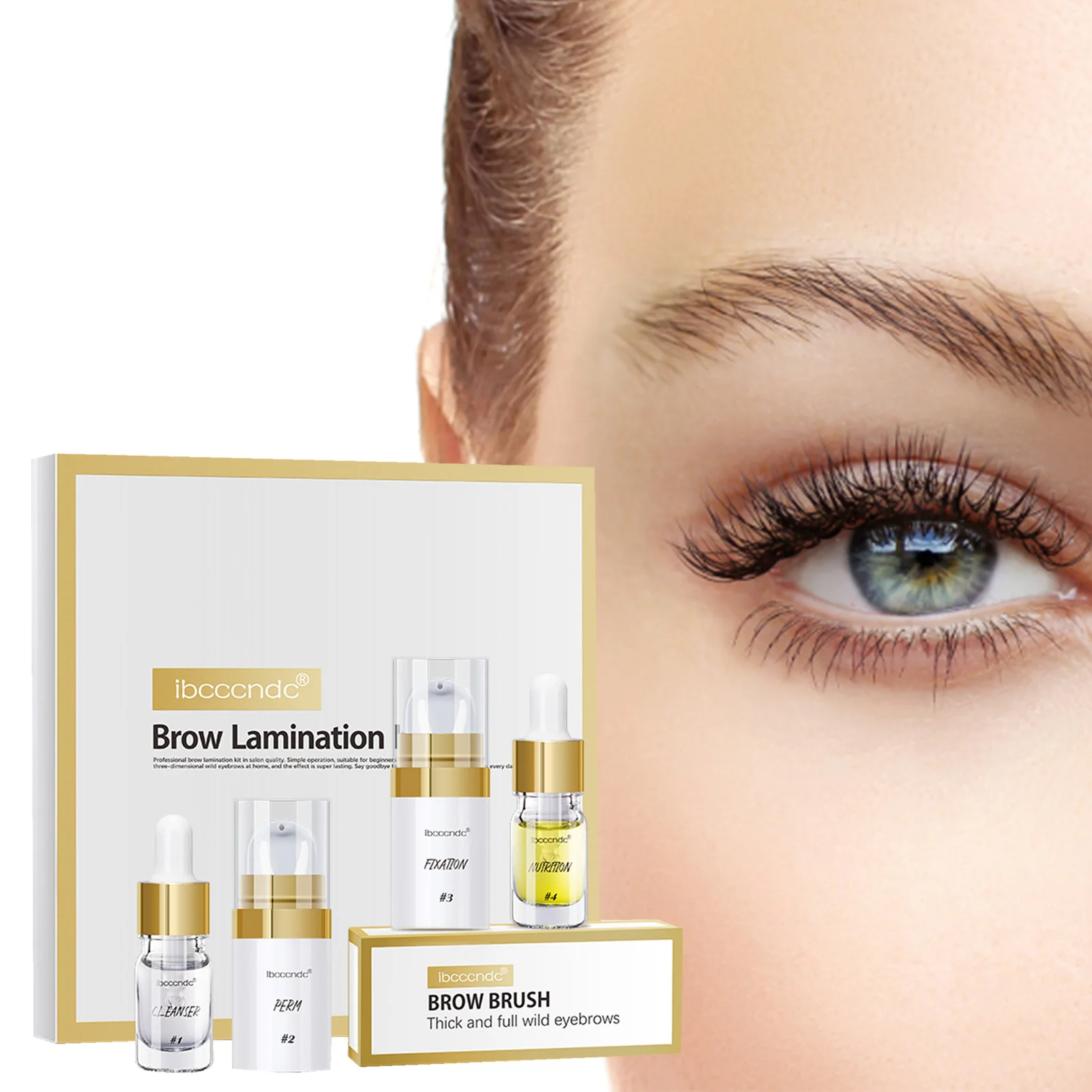 Brow Lamination Kit Eyebrow Perming Kit Instant Professional Lift For