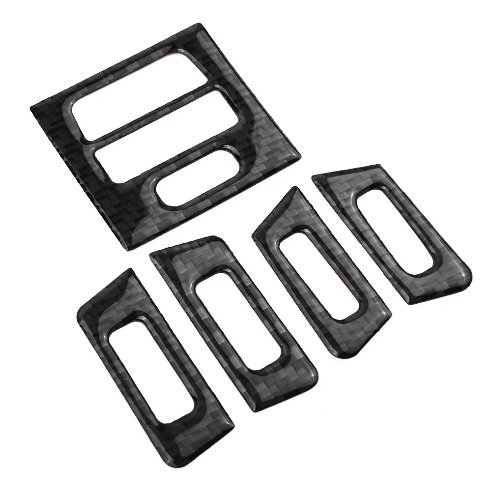 

Vent Air Outlet Trim For BMW 3 Series E90 E92 E93 2005-2012 Replacement Parts Interior Central Decorative 5pcs Car