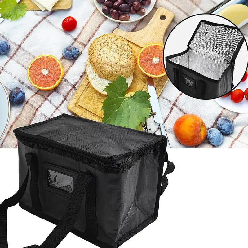 2025, neue isolierte Lunch-Taschen, Lebensmittel-Aufbewahrungsbehälter, praktische Tragetasche zum Mitnehmen, langlebig, hochwertig, warm, kalt – Detail 10