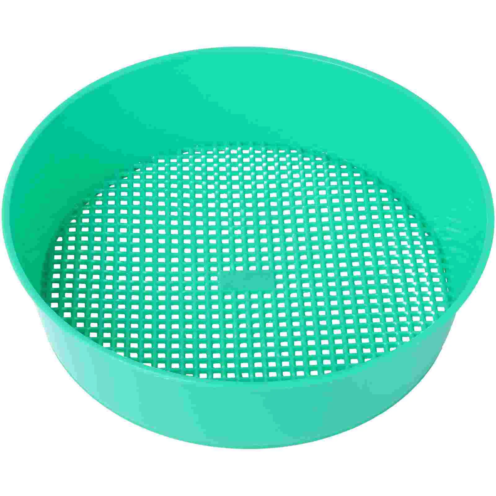 

Beach Bonsai Tools Soil Sieve Garden Sand Sieve Compost Soil Mesh Plastic Sifter Pan Gardening Digging Finding