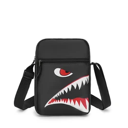 Unisex Crossbody Phone Pouch with Adjustable Strap - Versatile Casual Shoulder Bag (Black)