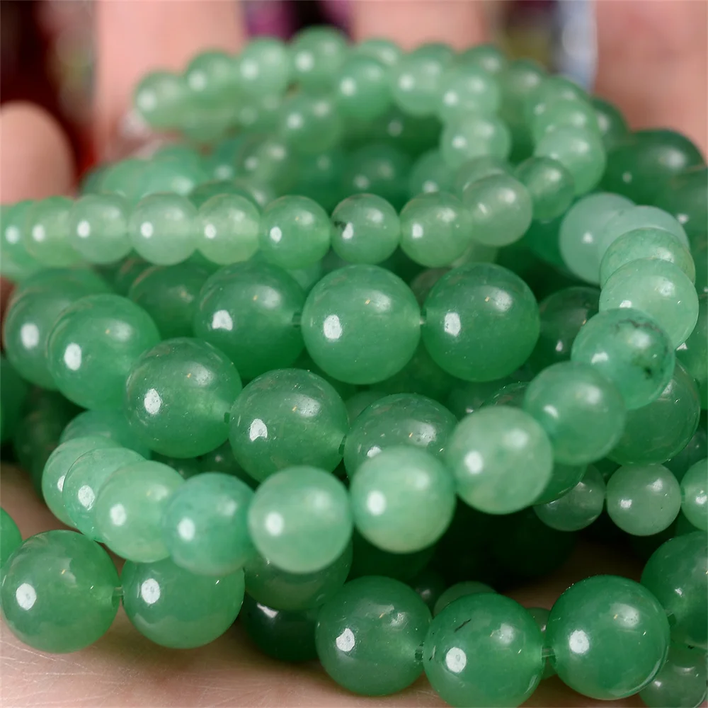 Natural Stone Beads Lava Jaspers Tiger Eye Quartz Agates Round Loose Beads for Jewelry Making DIY Bracelet Accessories 4-12MM 4