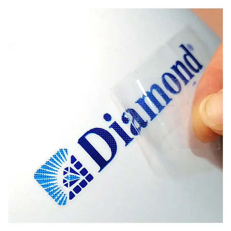 3D Transfer Silver Sticker Self Adhesive Gold Multicolor Hollow Name Stickers UV Print Label For Your Brand