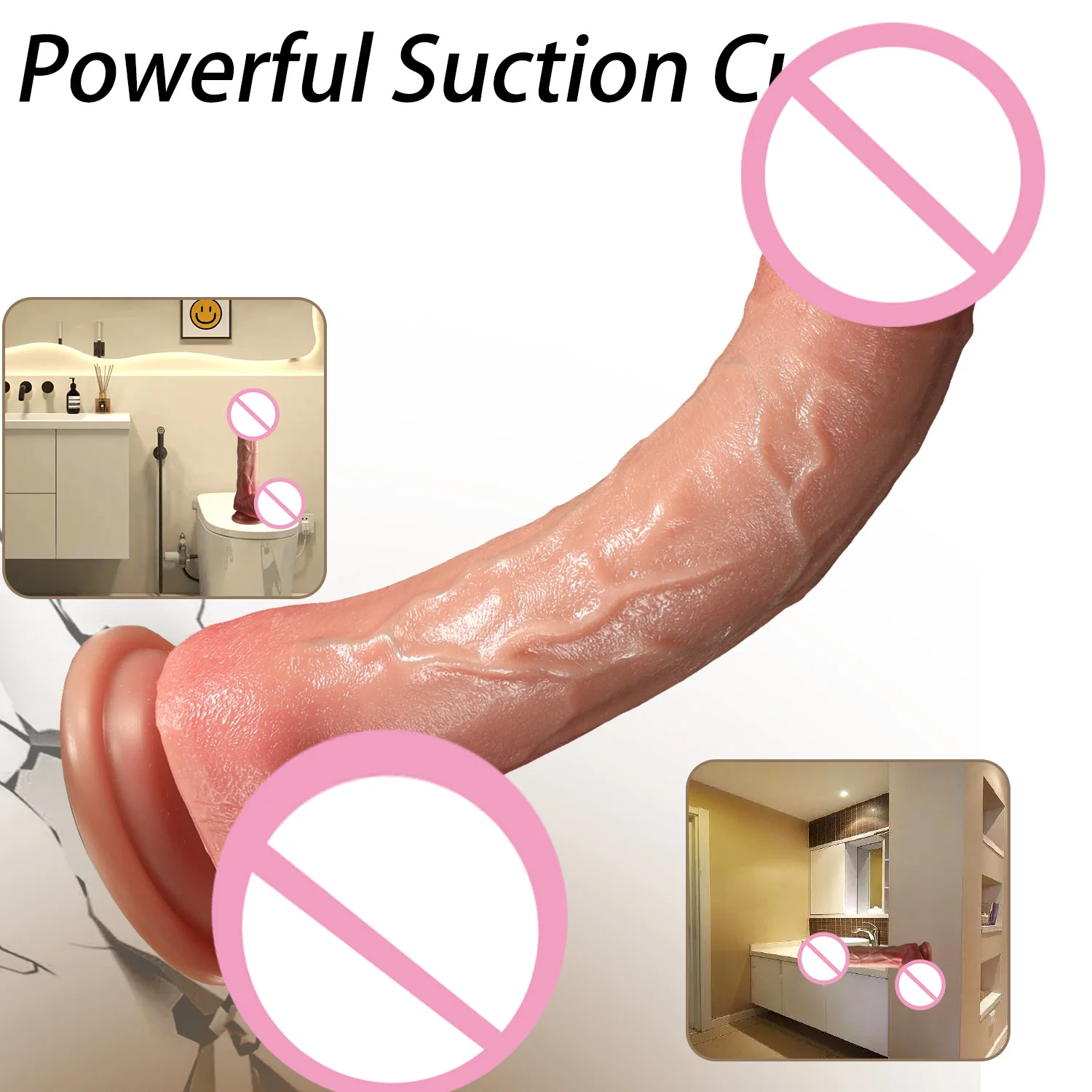 11 inch Thrusting Big Penis Anal Realistic Huge Dildo Telescopic Vibrator G Spot Stimulation Female Vagina Sex Toys for Women
