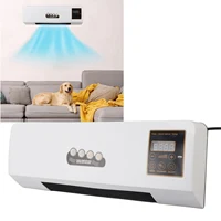 Chauffage mural et climatiseur combinés, machine électrique de refroidissement et de chauffage, faible bruit, 2 en 1, chauffage pour salle de bain 3