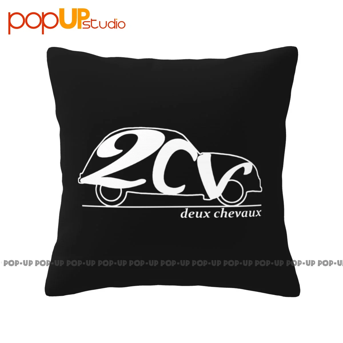 Primavera Citroen 2Cv Text Art Federa Fodera Per Cuscino Vintage Traspirante Confortevole